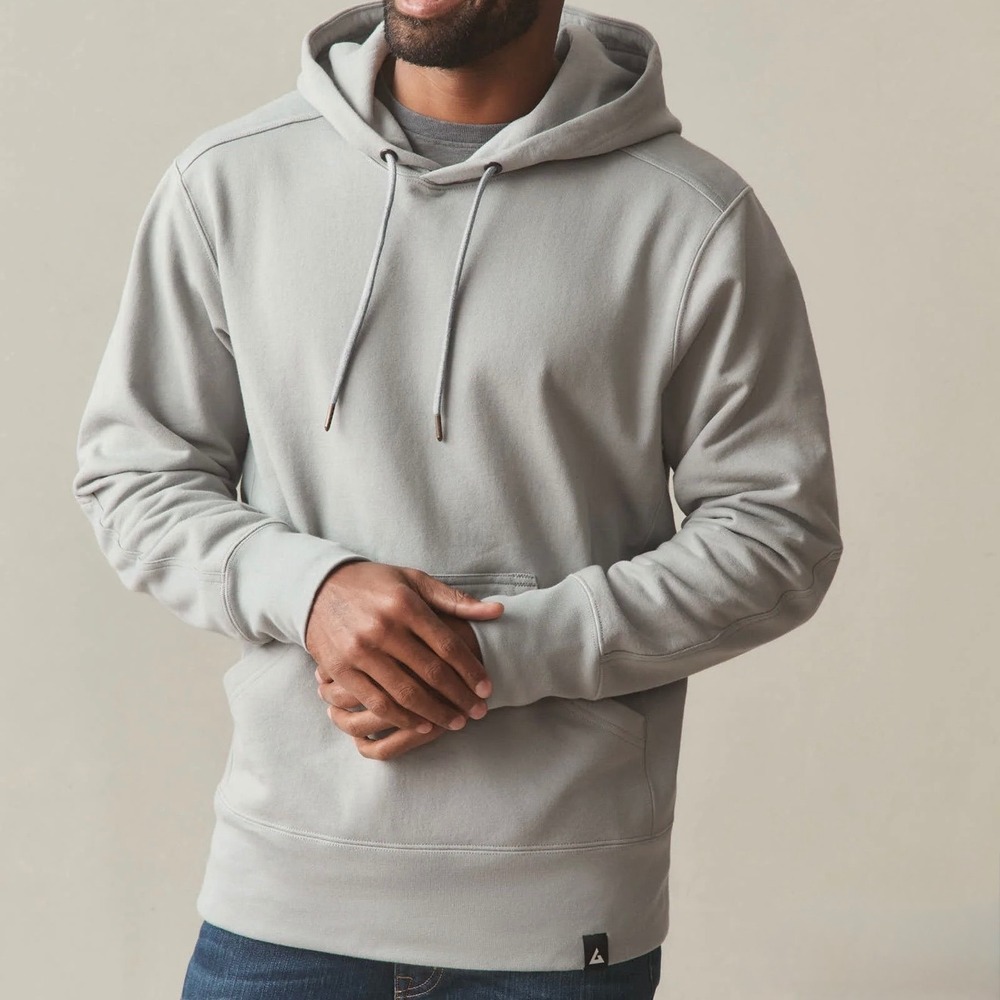 NWOT American Giant Men's Classic Pullover Hoodie Gray Sharkskin Size M